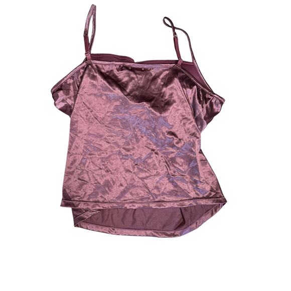 Susan Lucci Camisole Women's 42D Silky Pink Built In Bra New - Picture 6 of 6